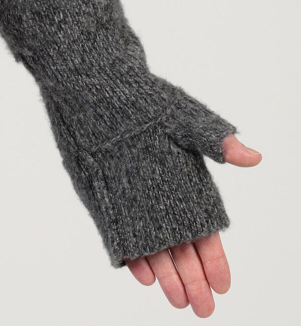 TOMORROWLAND MENS「ウールカシミヤシルク スタンドカラーニットブルゾン」|ニット・セーター|