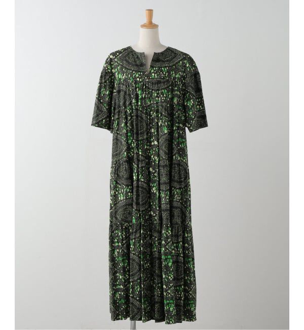  「AFRICAN WAX PRINT DRESS：ワンピース」|ワンピース|