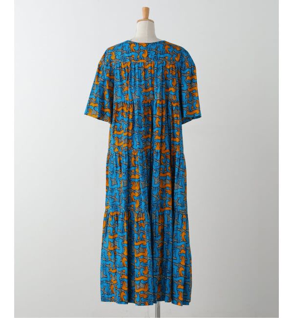  「AFRICAN WAX PRINT DRESS：ワンピース」|ワンピース|
