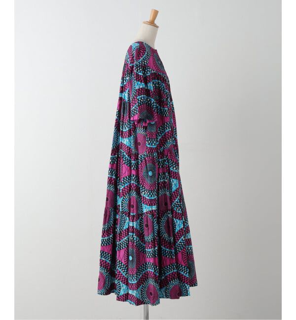  「AFRICAN WAX PRINT DRESS：ワンピース」|ワンピース|