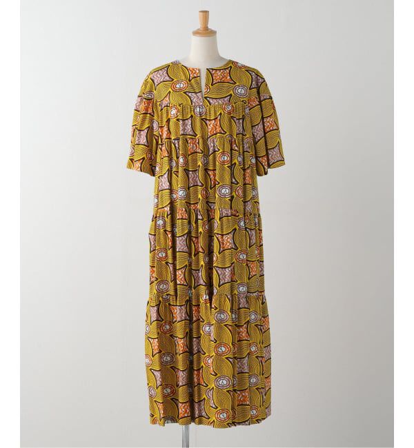  「AFRICAN WAX PRINT DRESS：ワンピース」|ワンピース|