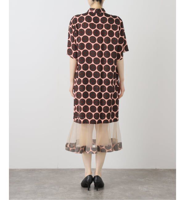  「TOGA PULLA INNER PRINT DRESS TZ261-FH963：ワンピース」|ワンピース|