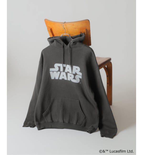 JOINT WORKS「SCREEN STARS "STAR WARS" PIGMENT HOODIE」|スウェット・ジャージ|ブラック