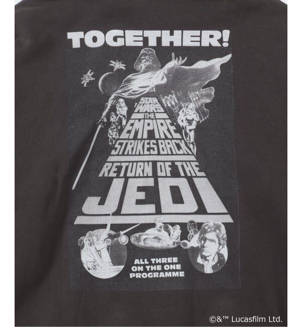 JOINT WORKS「SCREEN STARS "STAR WARS" PIGMENT HOODIE」|スウェット・ジャージ|