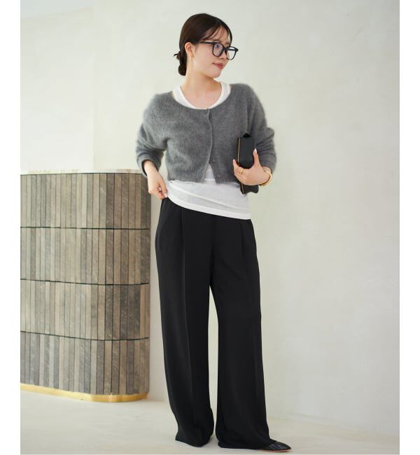 Plage「les Tendre easy care スラックス」|スラックス|