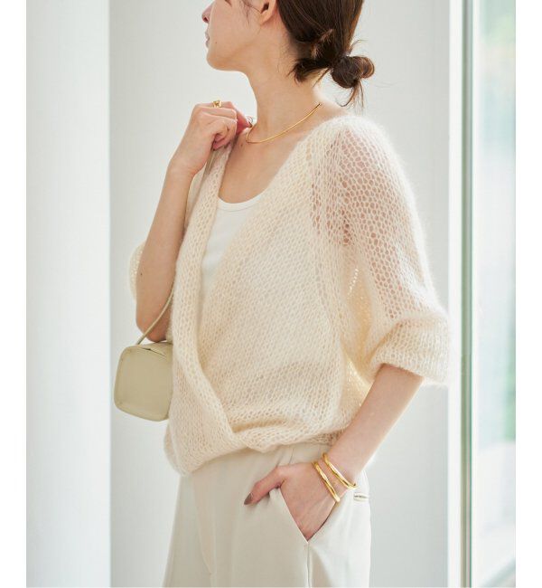 Plage「シルクモヘヤ mix HAND ニット」|ニット・セーター|