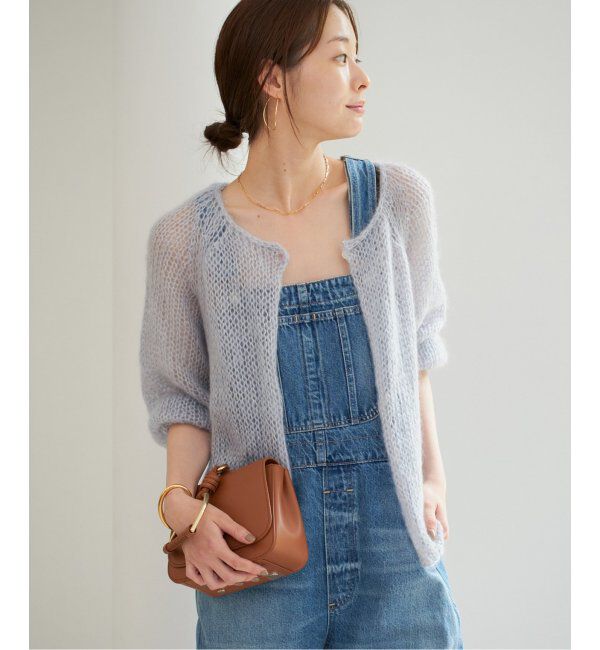 Plage「シルクモヘヤ mix HAND ニット」|ニット・セーター|
