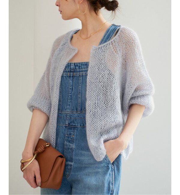 Plage「シルクモヘヤ mix HAND ニット」|ニット・セーター|