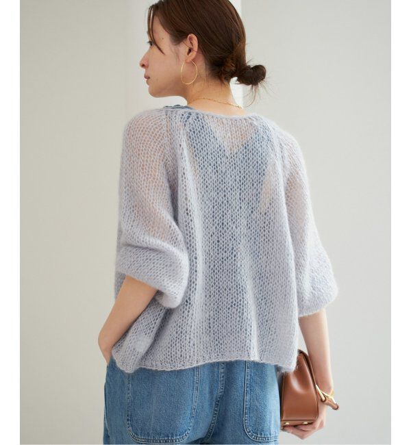 Plage「シルクモヘヤ mix HAND ニット」|ニット・セーター|