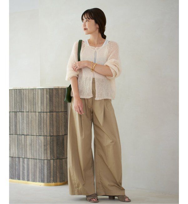 Plage「シルクモヘヤ mix HAND ニット」|ニット・セーター|