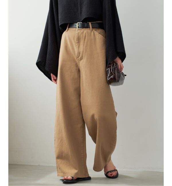 Plage「《追加》CHINO BAGGY パンツ 2」|チノ|ベージュ