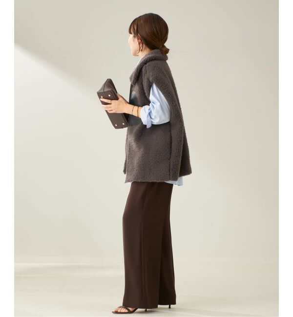 Plage「lesTendre boa ベスト」|ダウンベスト・ベスト|