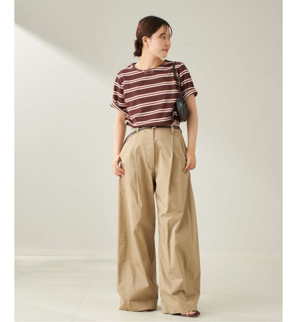 Plage「マルチボーダーTシャツ」|Tシャツ・カットソー|