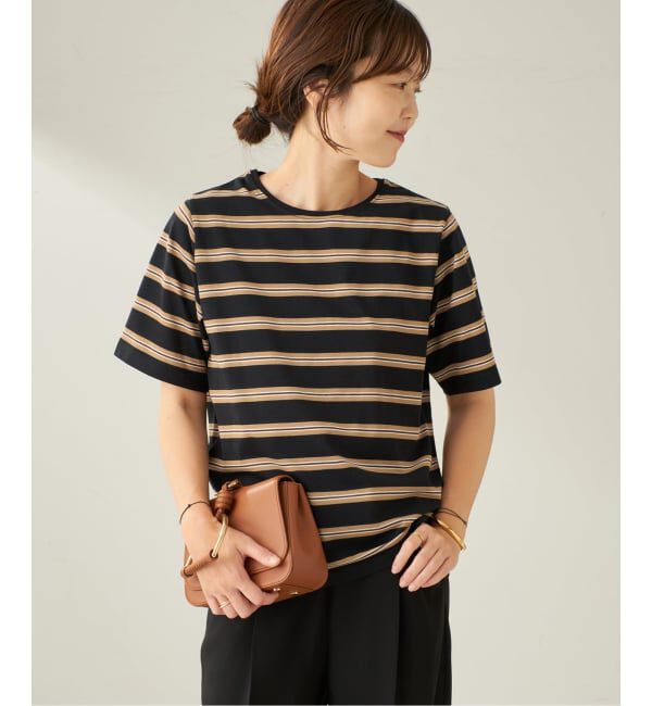 Plage「マルチボーダーTシャツ」|Tシャツ・カットソー|