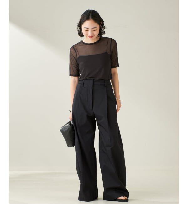 Plage「sheer mesh TEE」|Tシャツ・カットソー|