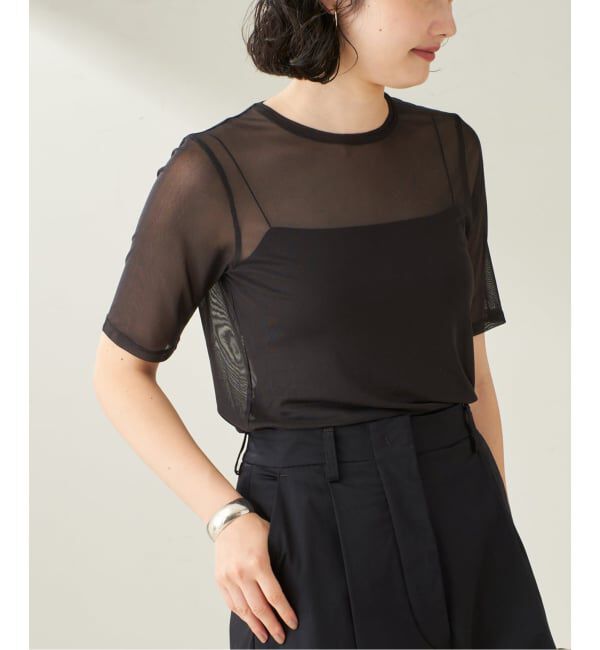 Plage「sheer mesh TEE」|Tシャツ・カットソー|