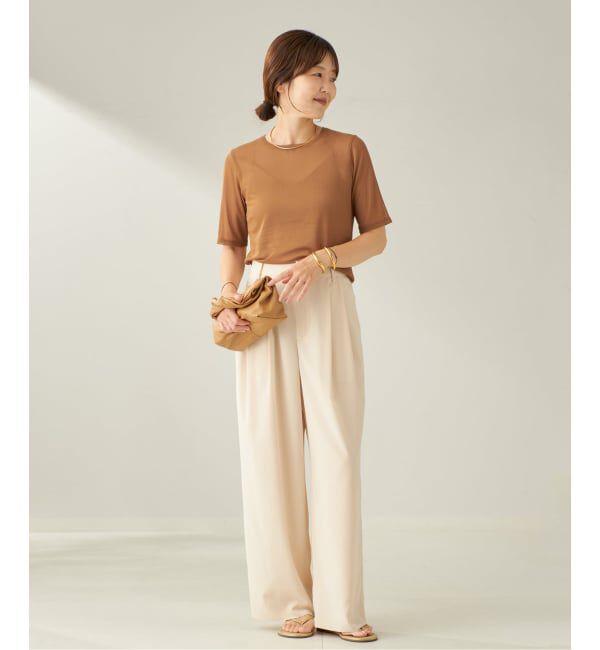 Plage「sheer mesh TEE」|Tシャツ・カットソー|