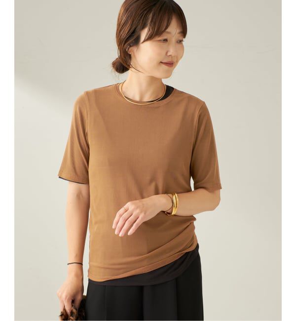 Plage「sheer mesh TEE」|Tシャツ・カットソー|