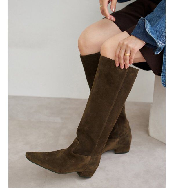 IENA「FABIO RUSCONI/ファビオルスコーニ LONG BOOTS F-6724」|ロングブーツ|