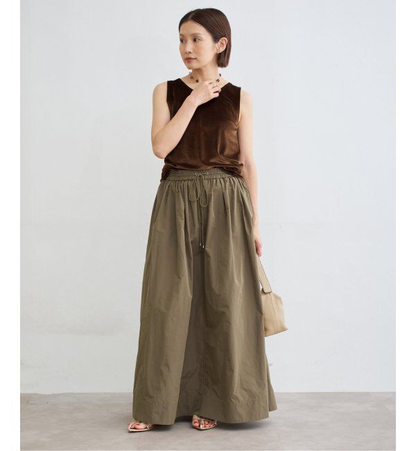 IENA「スノーベロア ノースリーブ」|Tシャツ・カットソー|