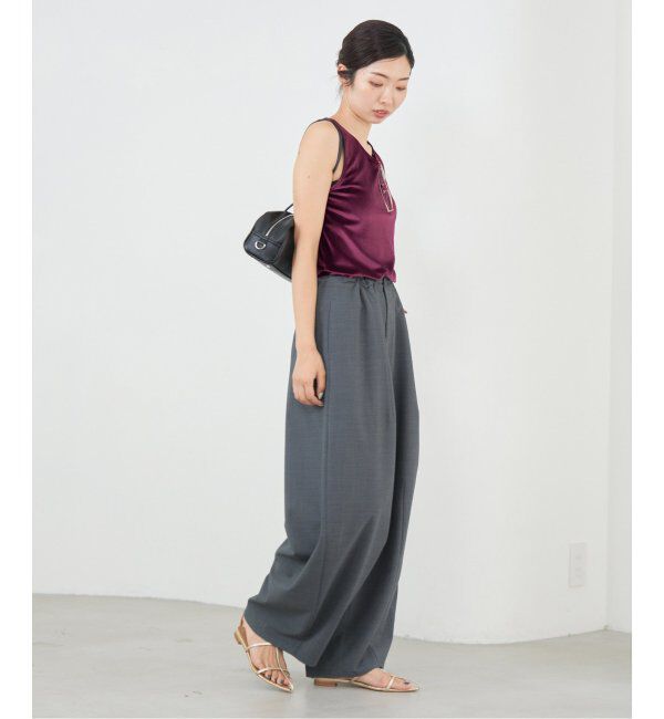 IENA「スノーベロア ノースリーブ」|Tシャツ・カットソー|