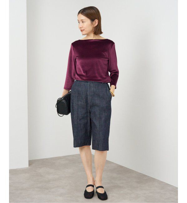 IENA「スノーベロア プルオーバー」|Tシャツ・カットソー|