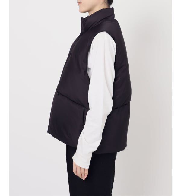 VERMEIL par iena「ナイロンショートジレ」|ダウン|