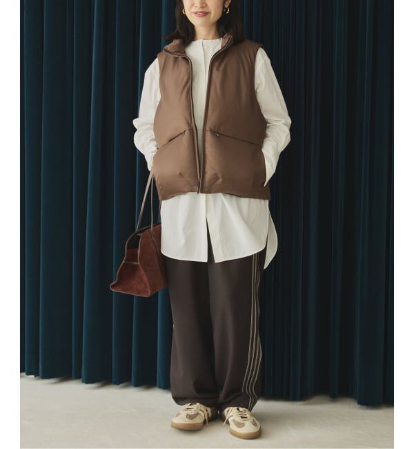 VERMEIL par iena「ナイロンショートジレ」|ダウン|