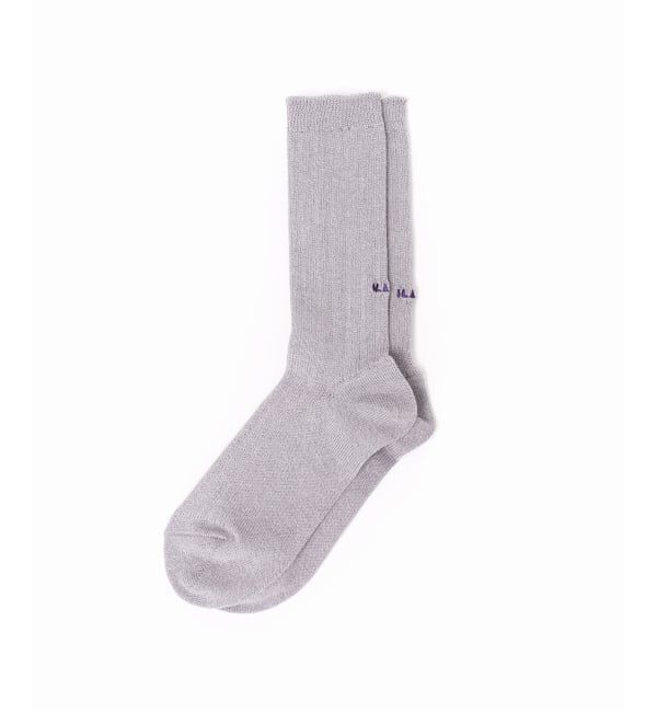 IENA「《追加3》BLACK ソックス」|ソックス|