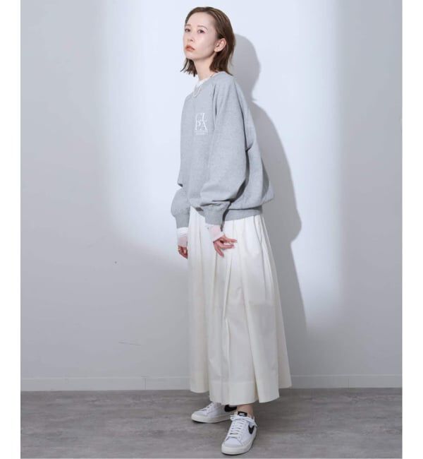 SLOBE IENA「《WEB限定/追加3》レイヤードスリーブロンTEE」|Tシャツ・カットソー|