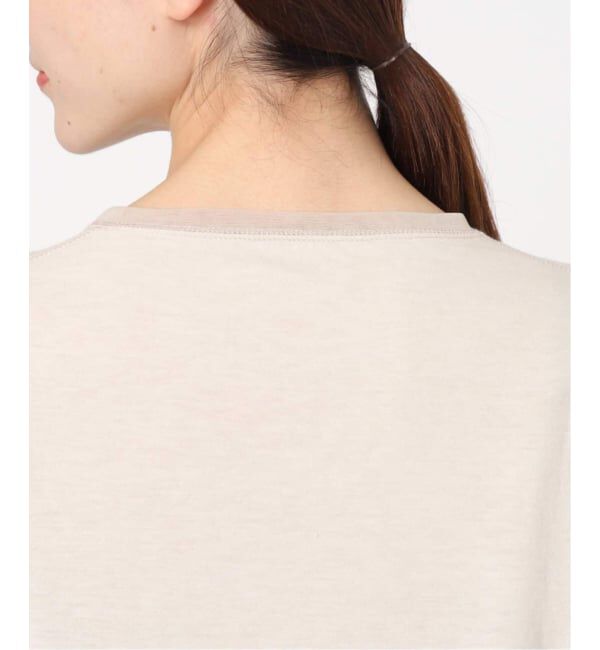 SLOBE IENA「《WEB限定/追加3》レイヤードスリーブロンTEE」|Tシャツ・カットソー|