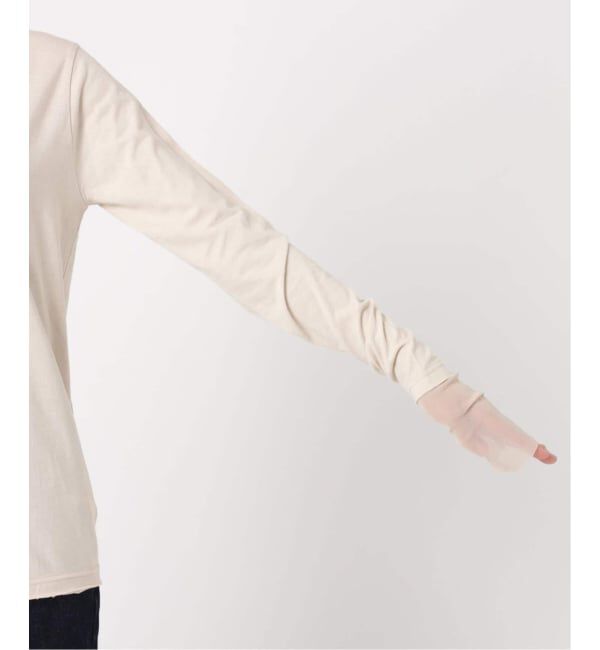 SLOBE IENA「《WEB限定/追加3》レイヤードスリーブロンTEE」|Tシャツ・カットソー|