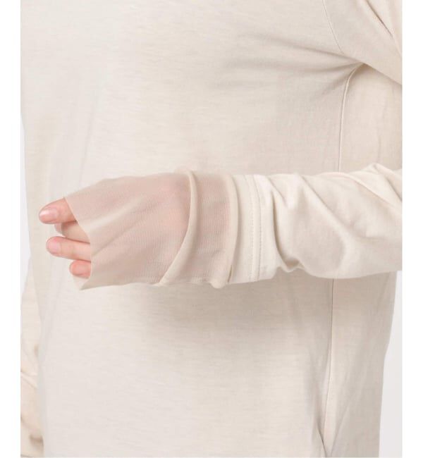 SLOBE IENA「《WEB限定/追加3》レイヤードスリーブロンTEE」|Tシャツ・カットソー|