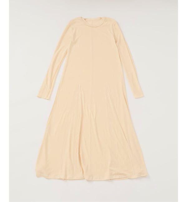 SLOBE IENA「ウール混ジャージーフレアワンピース」|ワンピース|