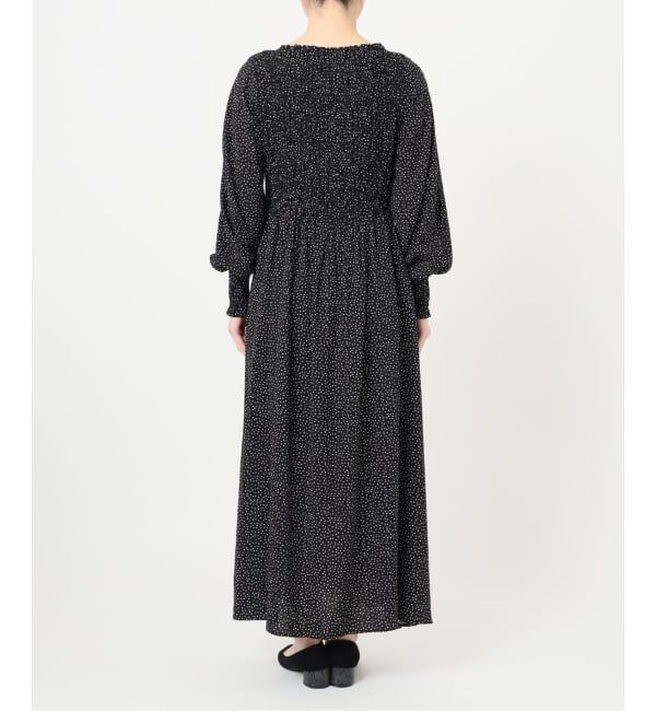 SLOBE IENA「《追加2予約》ドットシャーリングワンピース」|ワンピース|