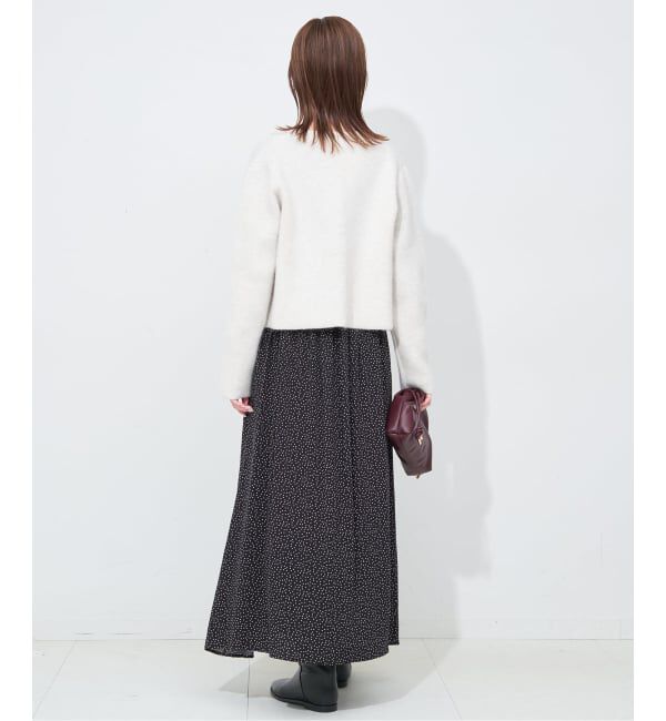 SLOBE IENA「《追加2予約》ドットシャーリングワンピース」|ワンピース|