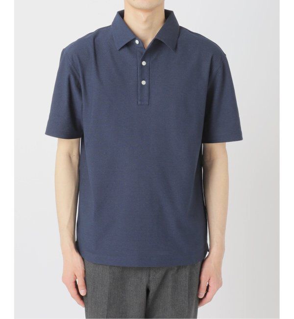 EDIFICE「"吸水速乾機能"ALBINI オープン ポロシャツ」|ポロシャツ|