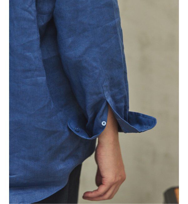 EDIFICE「《追加》リネン スキッパー シャツ」|シャツ・ブラウス|