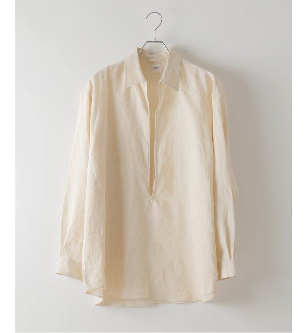 EDIFICE「《追加》リネン スキッパー シャツ」|シャツ・ブラウス|