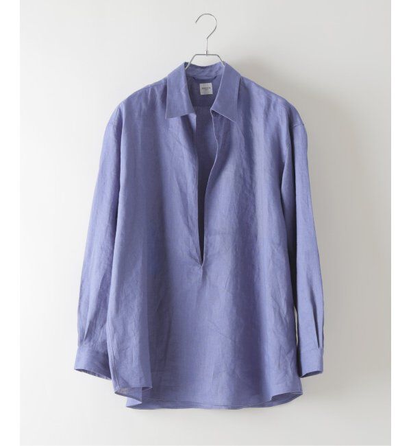 EDIFICE「《追加》リネン スキッパー シャツ」|シャツ・ブラウス|