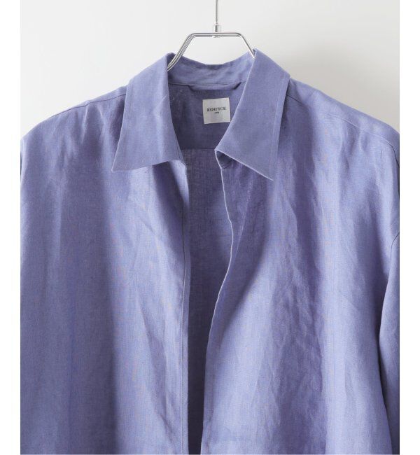 EDIFICE「《追加》リネン スキッパー シャツ」|シャツ・ブラウス|