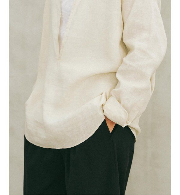 EDIFICE「《追加》リネン スキッパー シャツ」|シャツ・ブラウス|