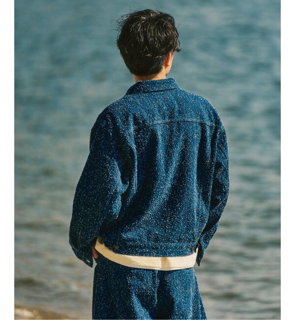 417 EDIFICE「NEPDENIM / ネップデニム トラッカージャケット」|デニムジャケット|