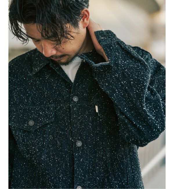 417 EDIFICE「NEPDENIM / ネップデニム トラッカージャケット」|デニムジャケット|
