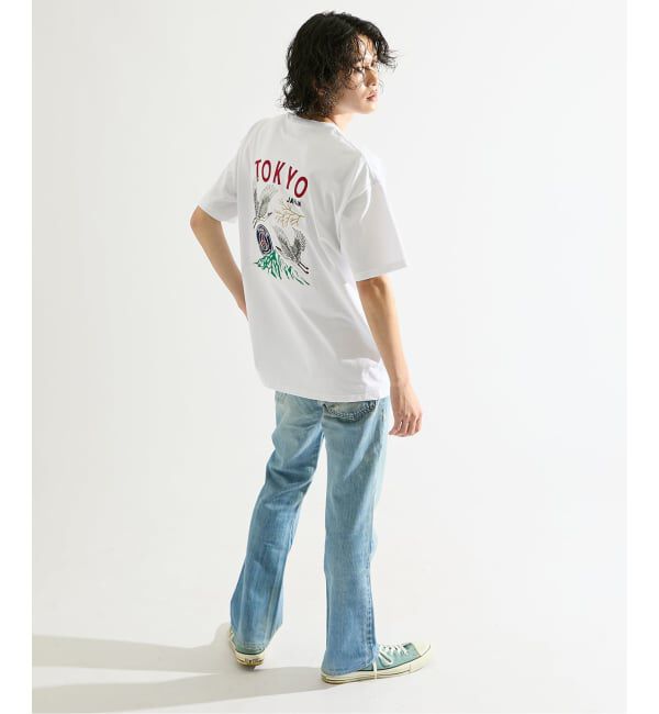 Paris Saint-Germain「【Paris Saint-Germain / パリ・サン＝ジェルマン】PSG JP Tsuru embroidery TEE」|Tシャツ・カットソー|