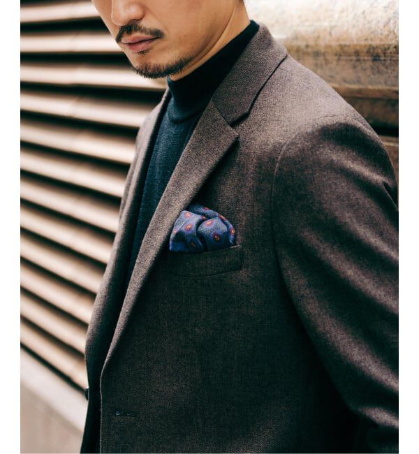 EDIFICE「トップ ツイード 2ボタン ジャケット【セットアップ着用可能】」|テーラードジャケット|