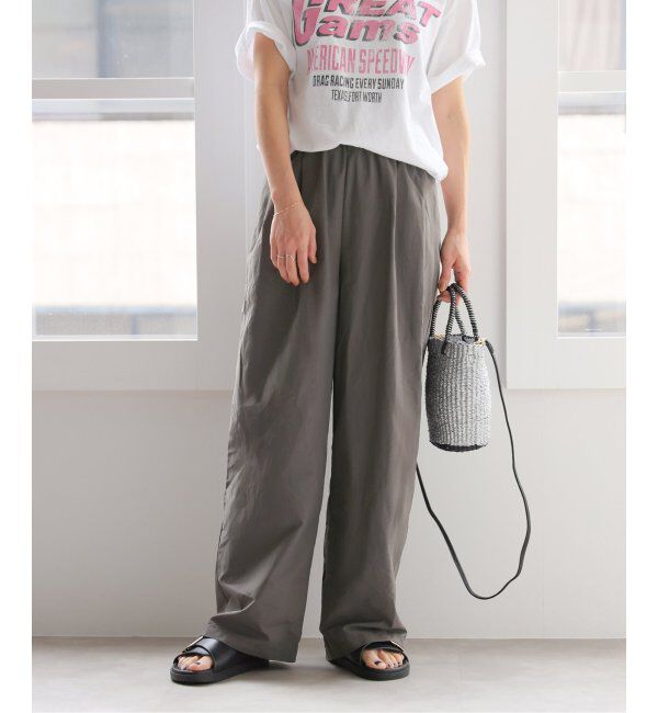 JOURNAL STANDARD relume「【MULTI FUNC+】撥水 / UVカット / 接触冷感 / ナイロンギャザーパンツ」|その他|