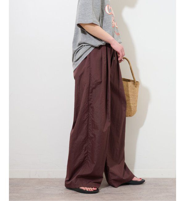 JOURNAL STANDARD relume「ライトナイロンワイドパンツ」|その他|