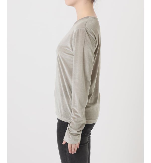 JOURNAL STANDARD relume「シアーベロアクルーネックロングTEE」|Tシャツ・カットソー|