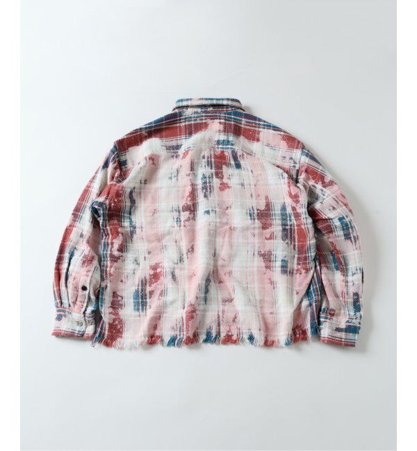 JOURNAL STANDARD「TRISECT2 / ネル ファット クラッシュ チェック シャツ」|シャツ・ブラウス|